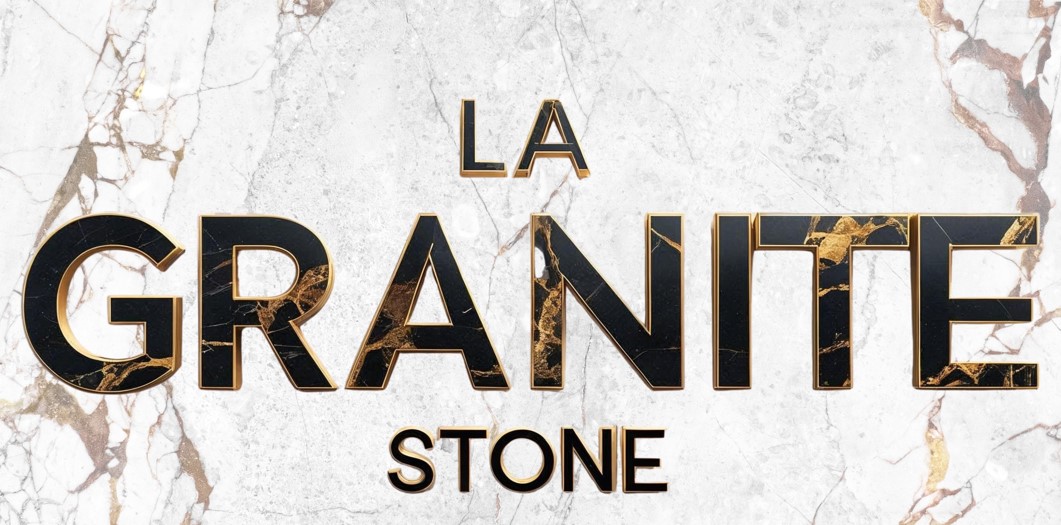 Granite countertops and backsplash